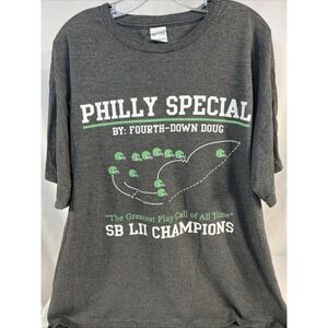 Philly Special By Fourth Down Doug SB LII Champions 2XL Graphic Men's  T-shirt